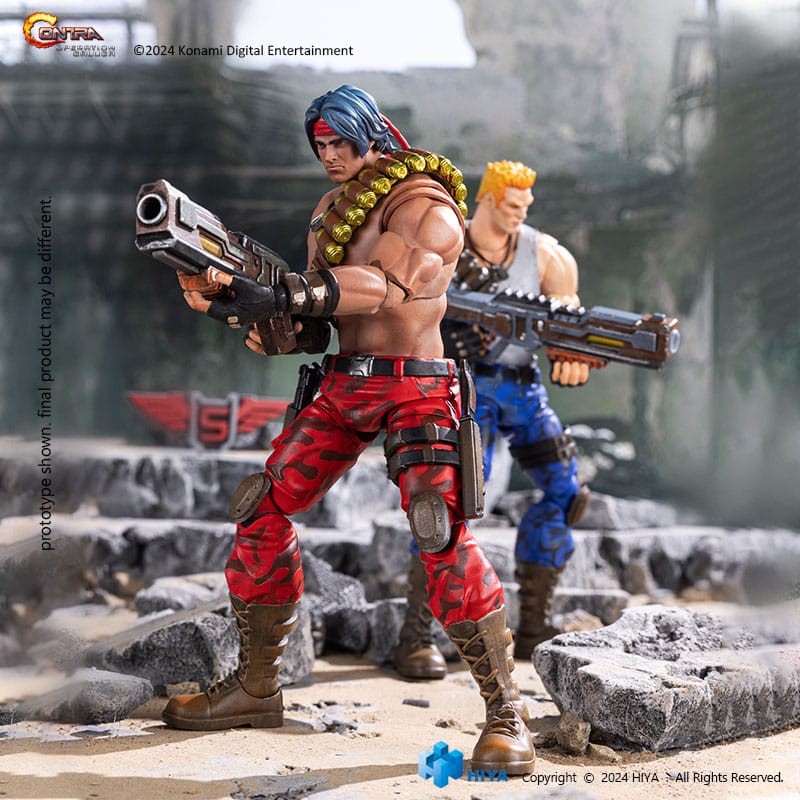 Contra: Operation Galuga Figura Exquisite Basic Bill Rizer 16 cm - Z POP Toys