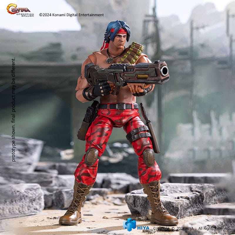 Contra: Operation Galuga Figura Exquisite Basic Lance Bean 16 cm - Z POP Toys