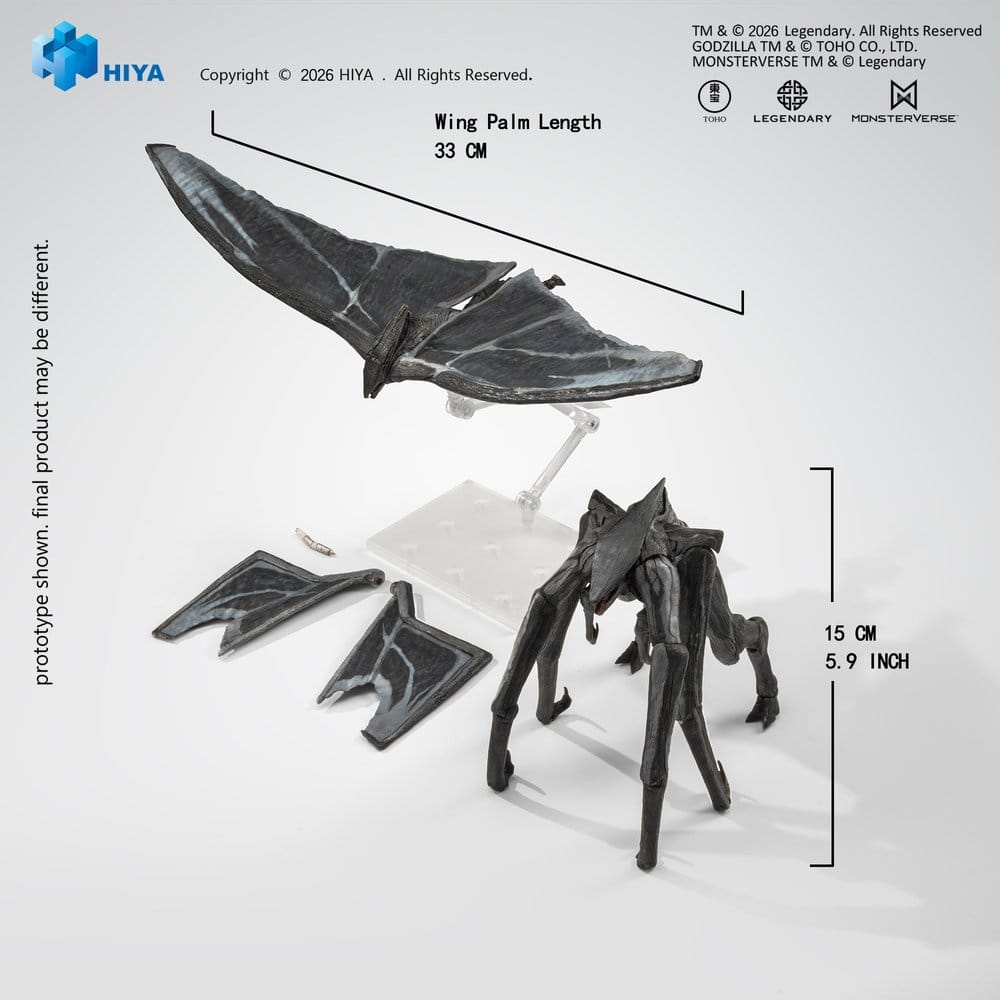 Godzilla (2014) Exquisite Basic Figuras Male & Female Muto Set 16 cm