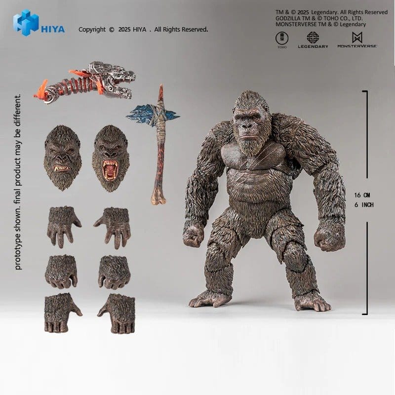 Godzilla vs. Kong Figura Exquisite Basic Series Kong 2.0 16 cm