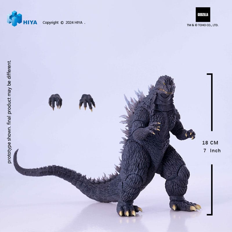Godzilla against Mechagodzilla 2002 Figura Exquisite Basic Godzilla 18 cm
