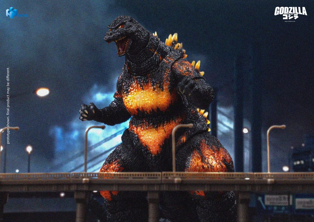 Godzilla vs. Destoroyah (1995) Figura Exquisite Basic Burning Godzilla 18 cm - Z POP Toys