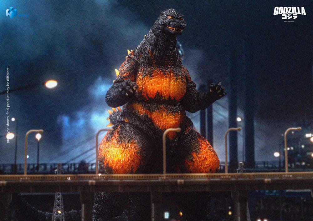 Godzilla vs. Destoroyah (1995) Figura Exquisite Basic Burning Godzilla 18 cm - Z POP Toys