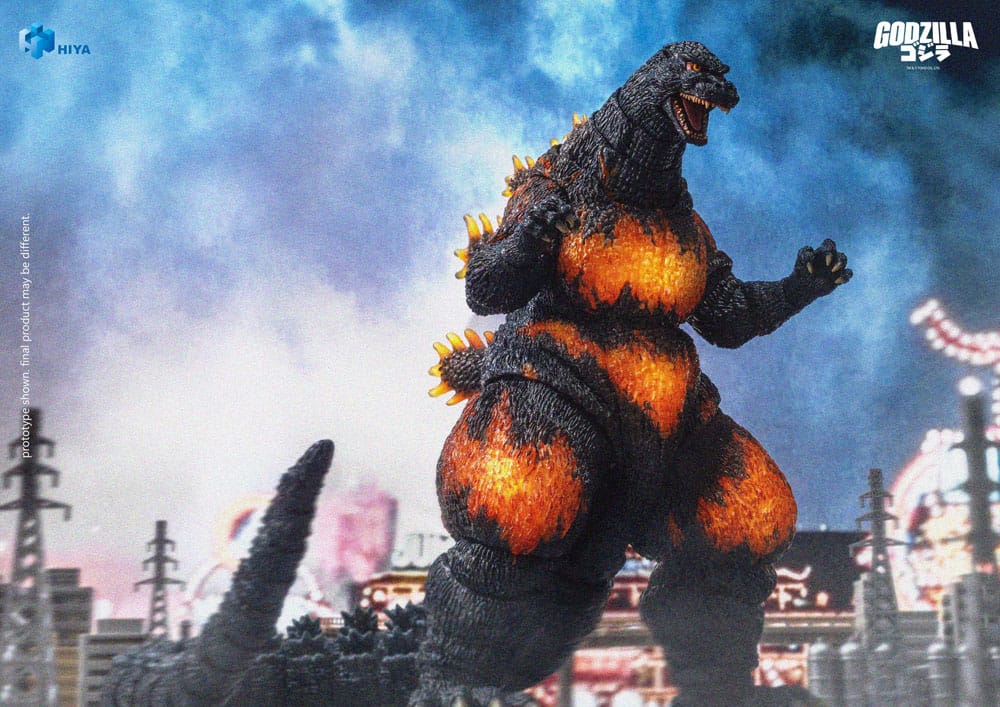 Godzilla vs. Destoroyah (1995) Figura Exquisite Basic Burning Godzilla 18 cm - Z POP Toys