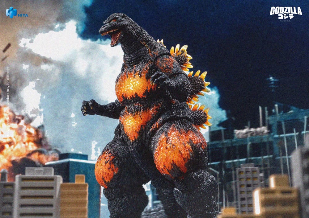Godzilla vs. Destoroyah (1995) Figura Exquisite Basic Burning Godzilla 18 cm - Z POP Toys