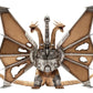 Godzilla vs. King Ghidorah Exquisite Basic Figura Battle Damaged Mecha King Ghidorah 33 cm