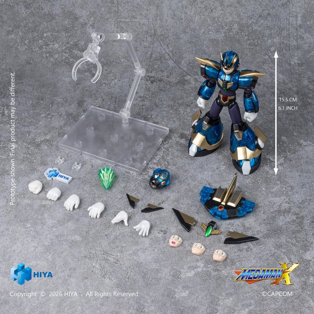 Mega Man X Exquisite Basic Figura X Ultimate Armor Version 16 cm