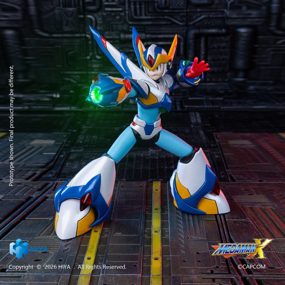 Mega Man X Figura Exquisite Basic Series X Falcon Armor Version 15 cm