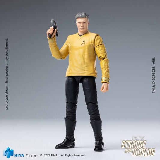 Star Trek Strange New Worlds Figura 1/18 Exquisite Mini Series Pike 11 cm - Z POP Toys