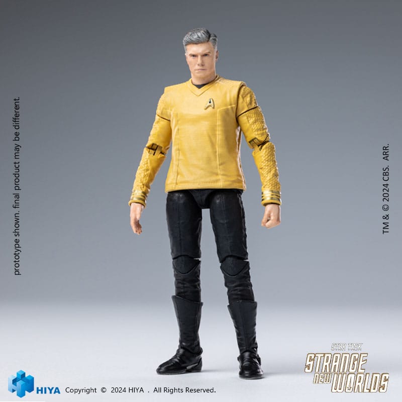Star Trek Strange New Worlds Figura 1/18 Exquisite Mini Series Pike 11 cm - Z POP Toys