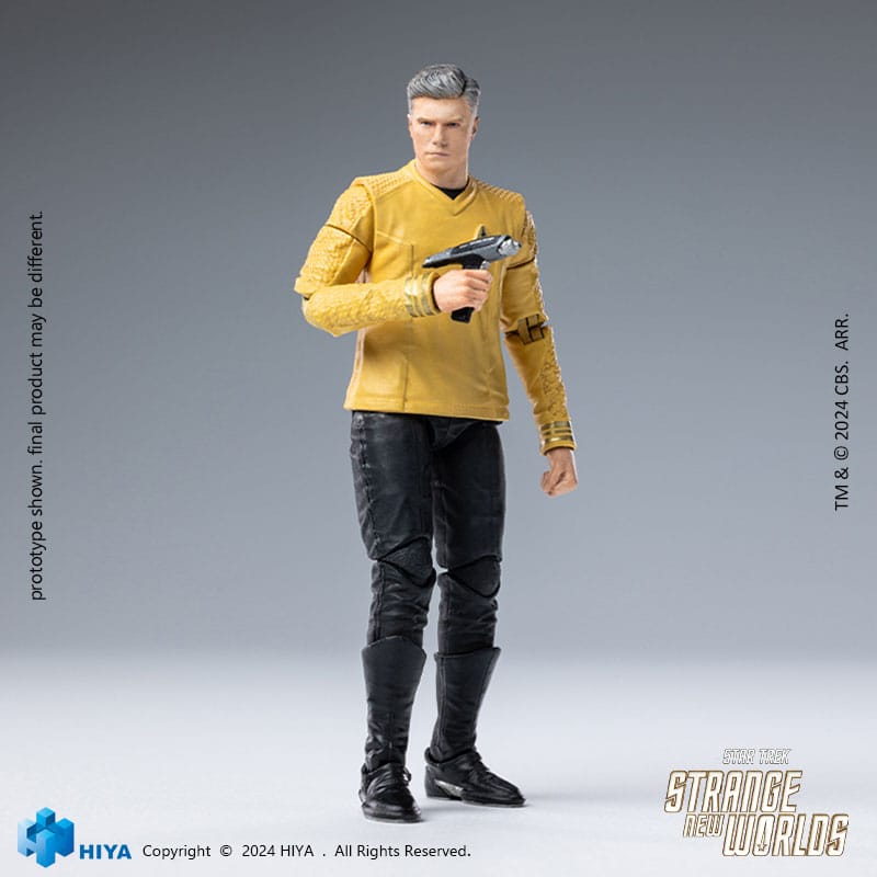 Star Trek Strange New Worlds Figura 1/18 Exquisite Mini Series Pike 11 cm - Z POP Toys