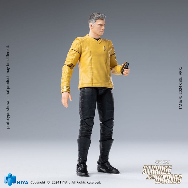 Star Trek Strange New Worlds Figura 1/18 Exquisite Mini Series Pike 11 cm - Z POP Toys