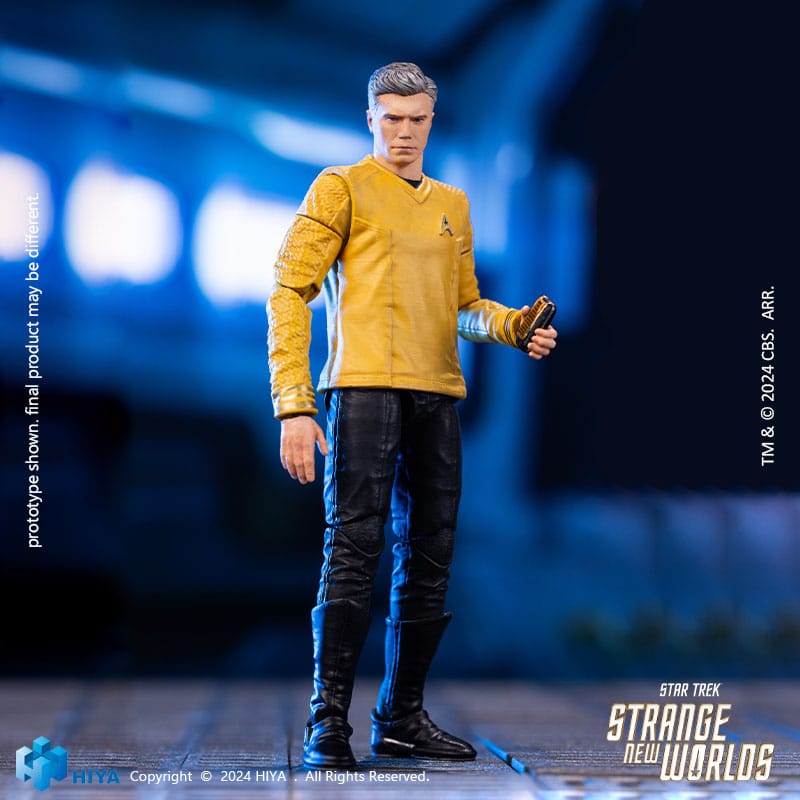 Star Trek Strange New Worlds Figura 1/18 Exquisite Mini Series Pike 11 cm - Z POP Toys