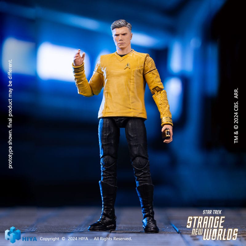 Star Trek Strange New Worlds Figura 1/18 Exquisite Mini Series Pike 11 cm - Z POP Toys