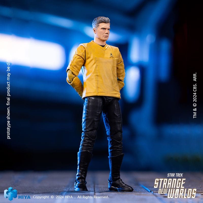 Star Trek Strange New Worlds Figura 1/18 Exquisite Mini Series Pike 11 cm - Z POP Toys