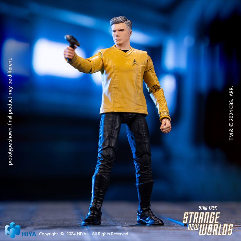 Star Trek Strange New Worlds Figura 1/18 Exquisite Mini Series Pike 11 cm - Z POP Toys
