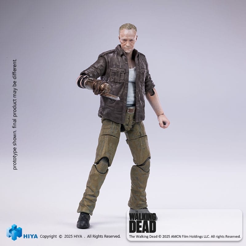 The Walking Dead Figura 1/18 Exquisite Mini Merle 11 cm - Z POP Toys