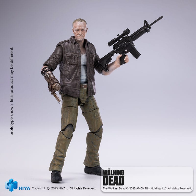 The Walking Dead Figura 1/18 Exquisite Mini Merle 11 cm - Z POP Toys