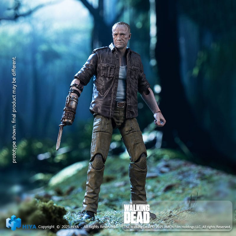 The Walking Dead Figura 1/18 Exquisite Mini Merle 11 cm - Z POP Toys