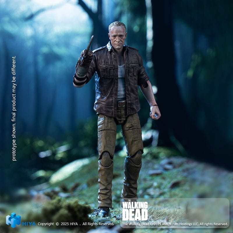 The Walking Dead Figura 1/18 Exquisite Mini Merle 11 cm - Z POP Toys