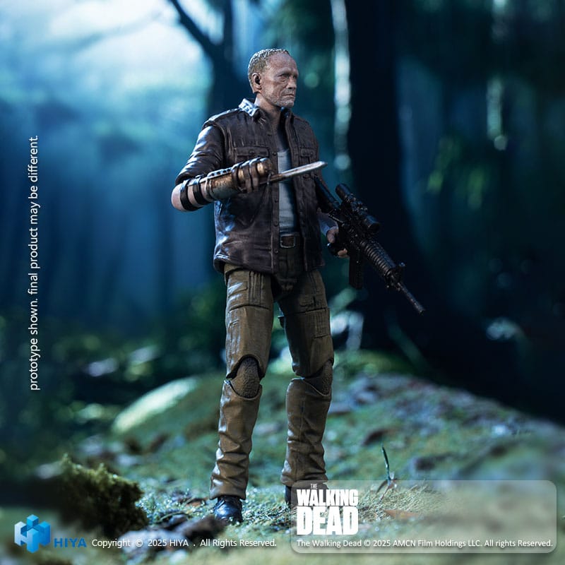 The Walking Dead Figura 1/18 Exquisite Mini Merle 11 cm - Z POP Toys