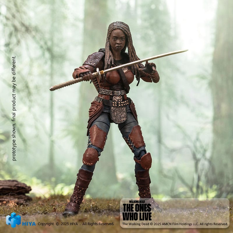 The Walking Dead: The Ones Who Lived Figura 1/18 Exquisite Mini Michonne 10 cm - Z POP Toys