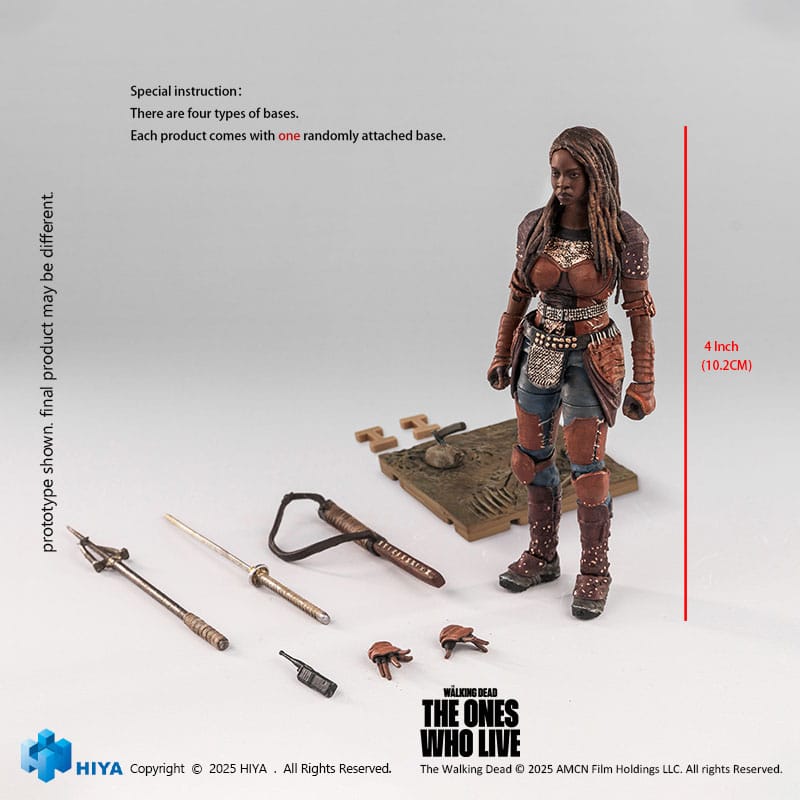 The Walking Dead: The Ones Who Lived Figura 1/18 Exquisite Mini Michonne 10 cm - Z POP Toys