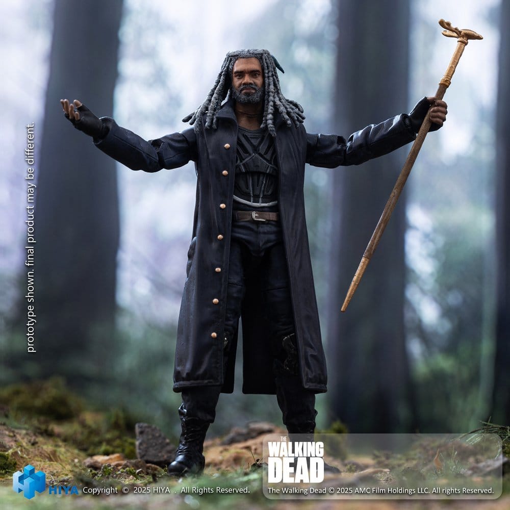 The Walking Dead Figura 1/18 Exquisite Mini Series Ezekiel 11 cm