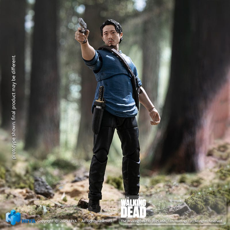 The Walking Dead Figura 1/18 Exquisite Mini Series Glenn 11 cm - Z POP Toys