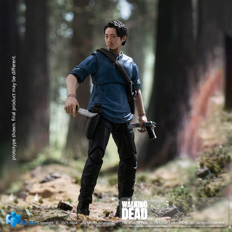 The Walking Dead Figura 1/18 Exquisite Mini Series Glenn 11 cm - Z POP Toys
