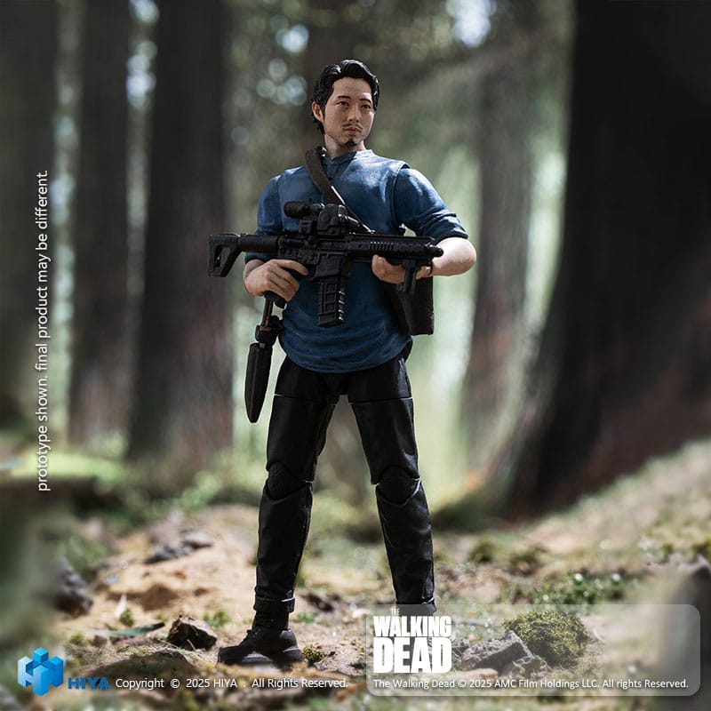 The Walking Dead Figura 1/18 Exquisite Mini Series Glenn 11 cm - Z POP Toys