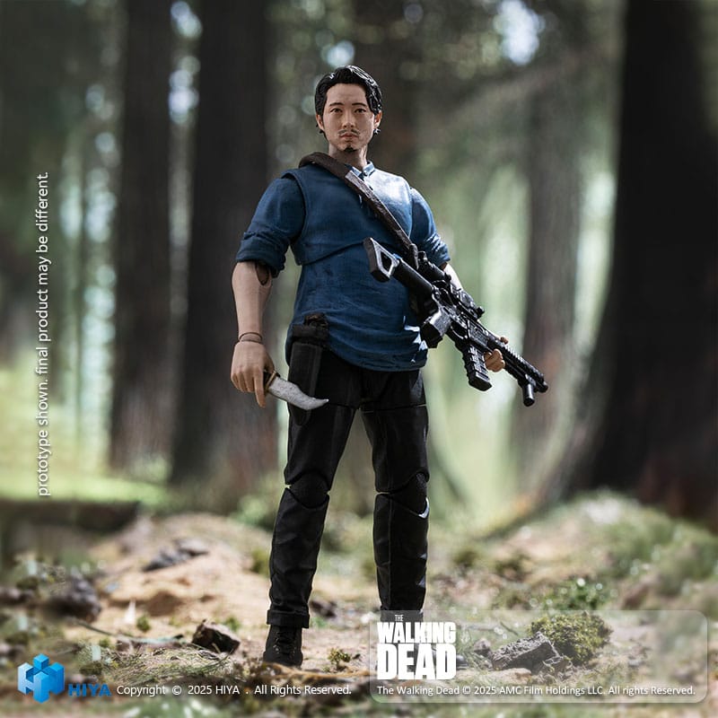 The Walking Dead Figura 1/18 Exquisite Mini Series Glenn 11 cm - Z POP Toys