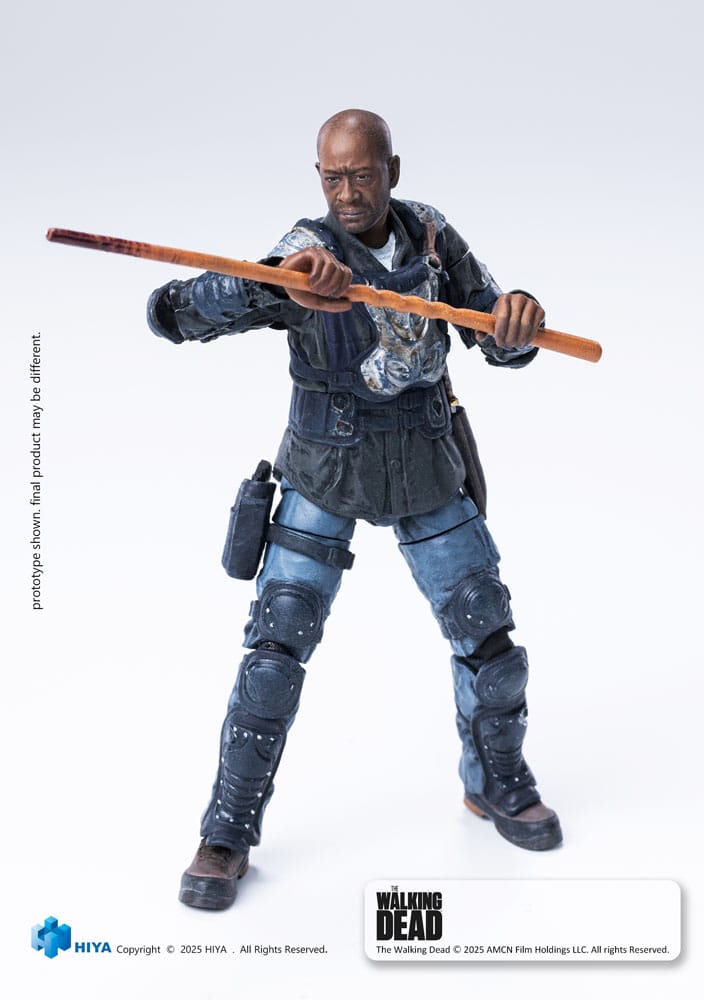 The Walking Dead: The Ones Who Lived Figura 1/18 Exquisite Mini Morgan 10 cm - Z POP Toys