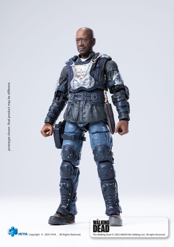 The Walking Dead: The Ones Who Lived Figura 1/18 Exquisite Mini Morgan 10 cm - Z POP Toys
