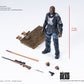 The Walking Dead: The Ones Who Lived Figura 1/18 Exquisite Mini Morgan 10 cm - Z POP Toys