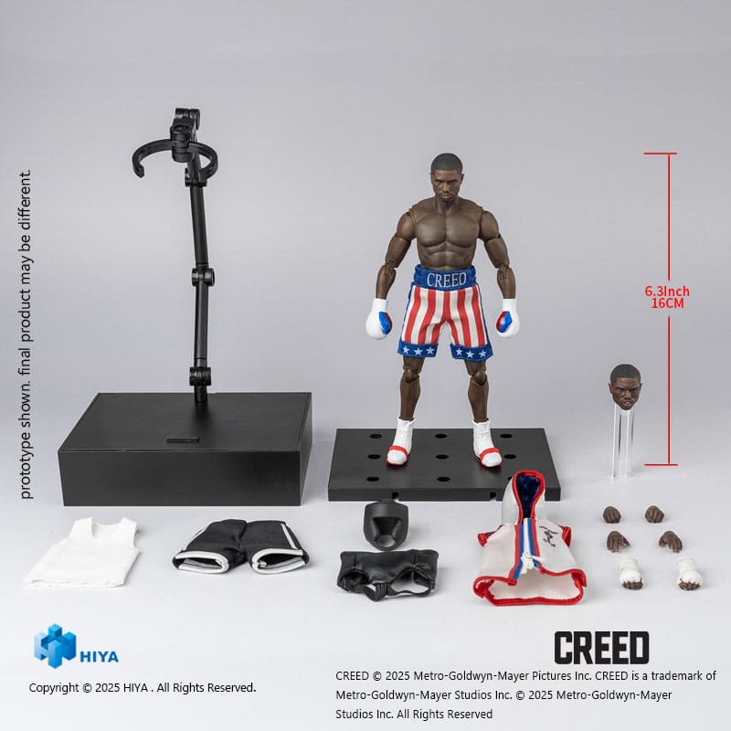 Creed (2015) Figura 1/12 Exquisite Super Series Adonis Creed 16 cm - Z POP Toys