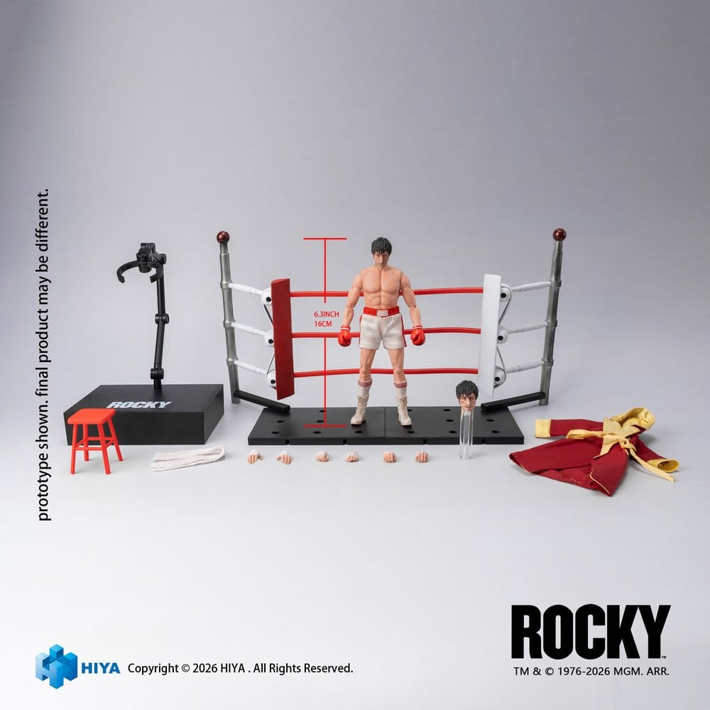 Rocky I Exquisite Super Figura 1/12 Rocky 16 cm