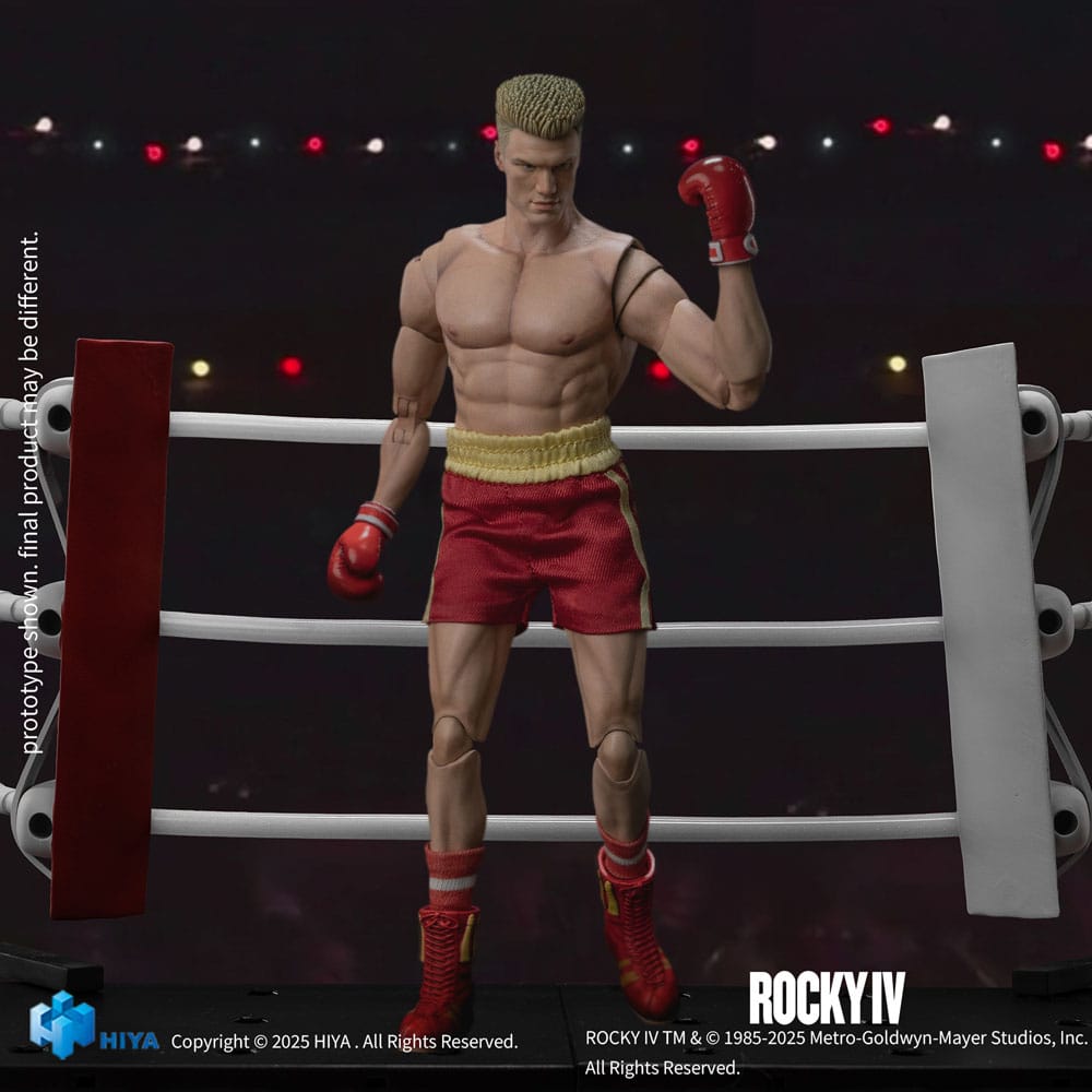 Rocky IV Figura 1/12 Exquisite Super Series Ivan 16 cm - Z POP Toys