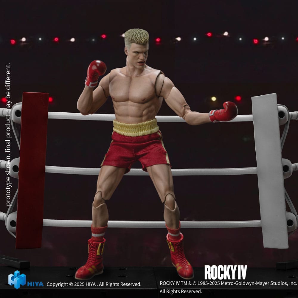 Rocky IV Figura 1/12 Exquisite Super Series Ivan 16 cm - Z POP Toys