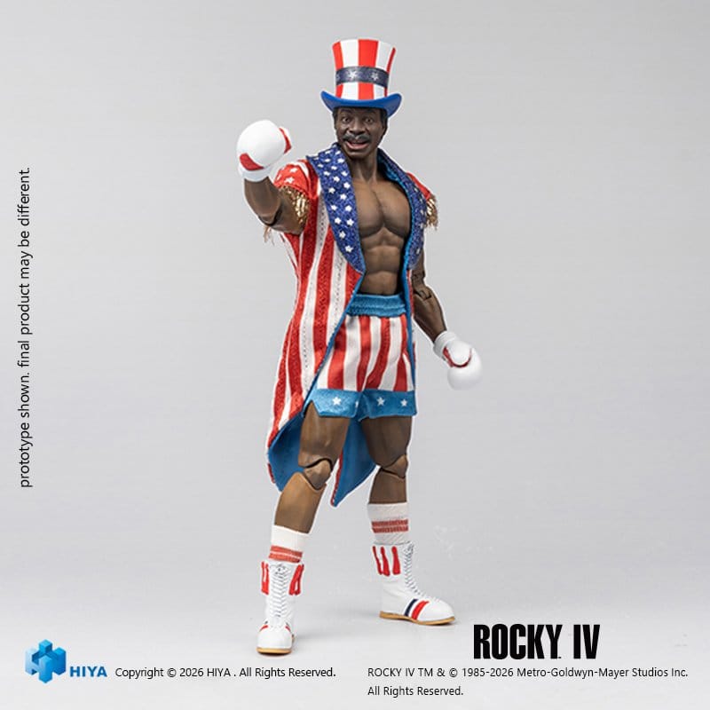 Rocky IV Exquisite Super Series Figura 1/12 Apollo 16 cm