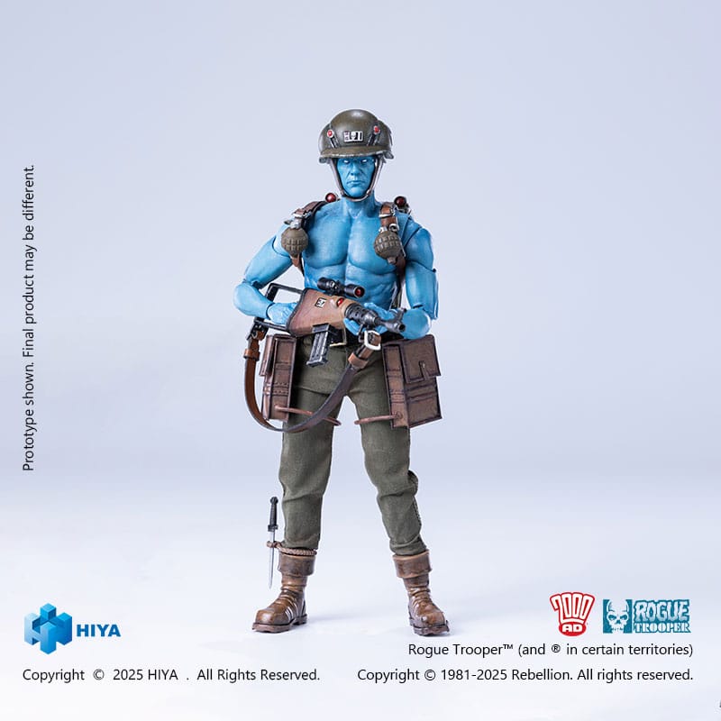 Rogue Trooper Figura 1/12 Exquisite Super Series Rogue Trooper 16 cm - Z POP Toys