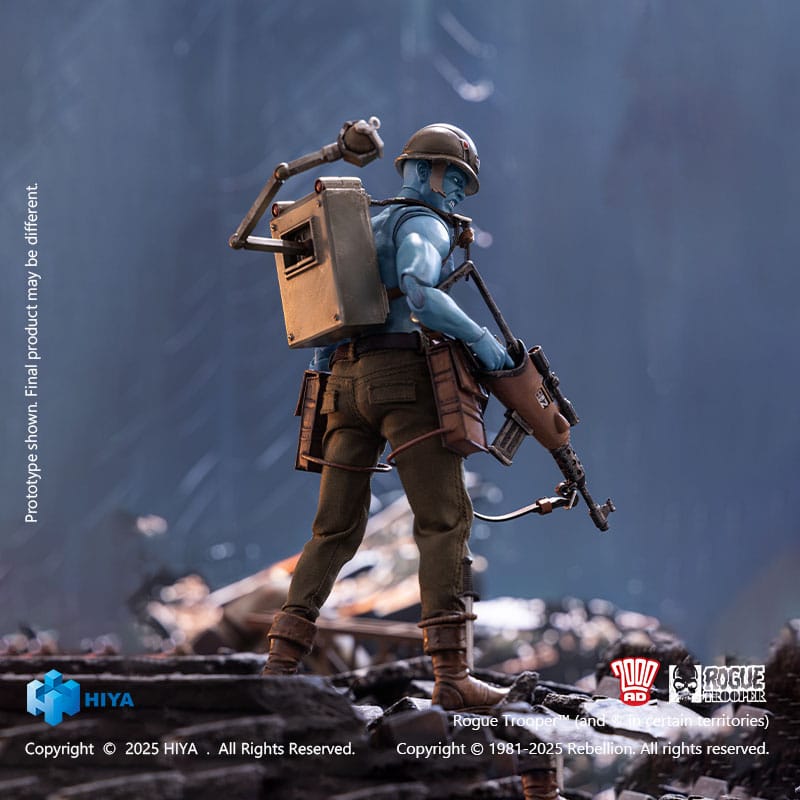 Rogue Trooper Figura 1/12 Exquisite Super Series Rogue Trooper 16 cm - Z POP Toys