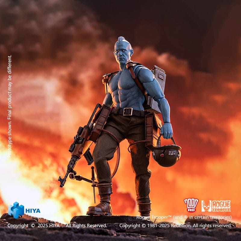 Rogue Trooper Figura 1/12 Exquisite Super Series Rogue Trooper 16 cm - Z POP Toys