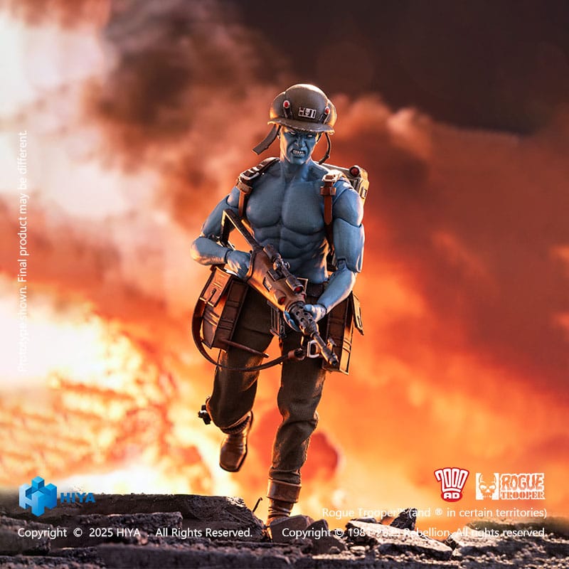 Rogue Trooper Figura 1/12 Exquisite Super Series Rogue Trooper 16 cm - Z POP Toys