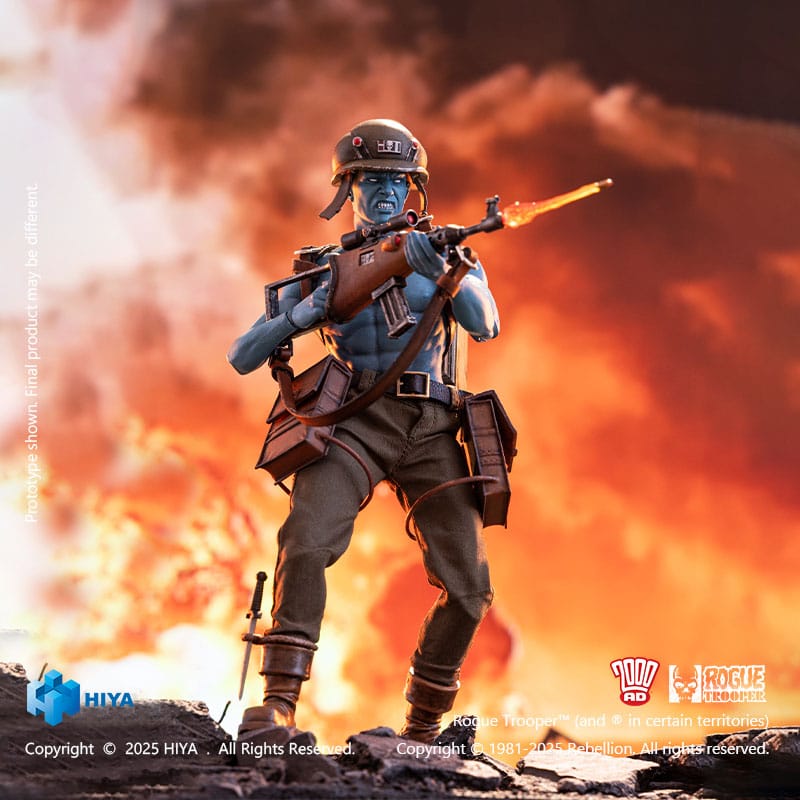 Rogue Trooper Figura 1/12 Exquisite Super Series Rogue Trooper 16 cm - Z POP Toys
