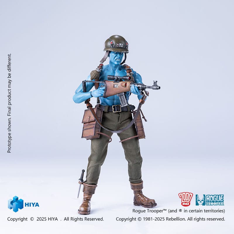 Rogue Trooper Figura 1/12 Exquisite Super Series Rogue Trooper 16 cm - Z POP Toys
