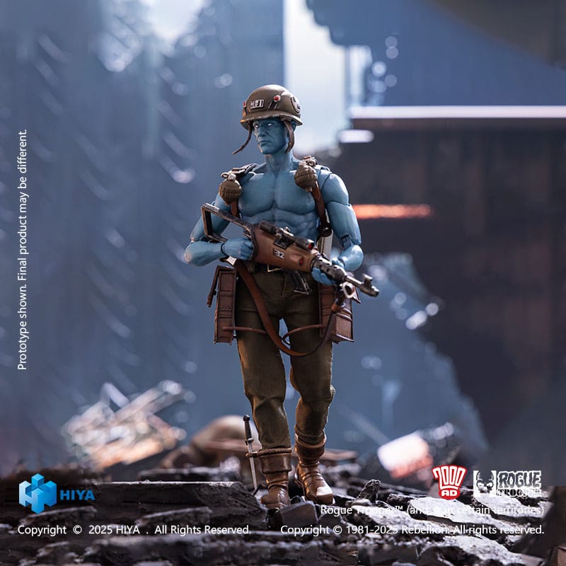Rogue Trooper Figura 1/12 Exquisite Super Series Rogue Trooper 16 cm - Z POP Toys