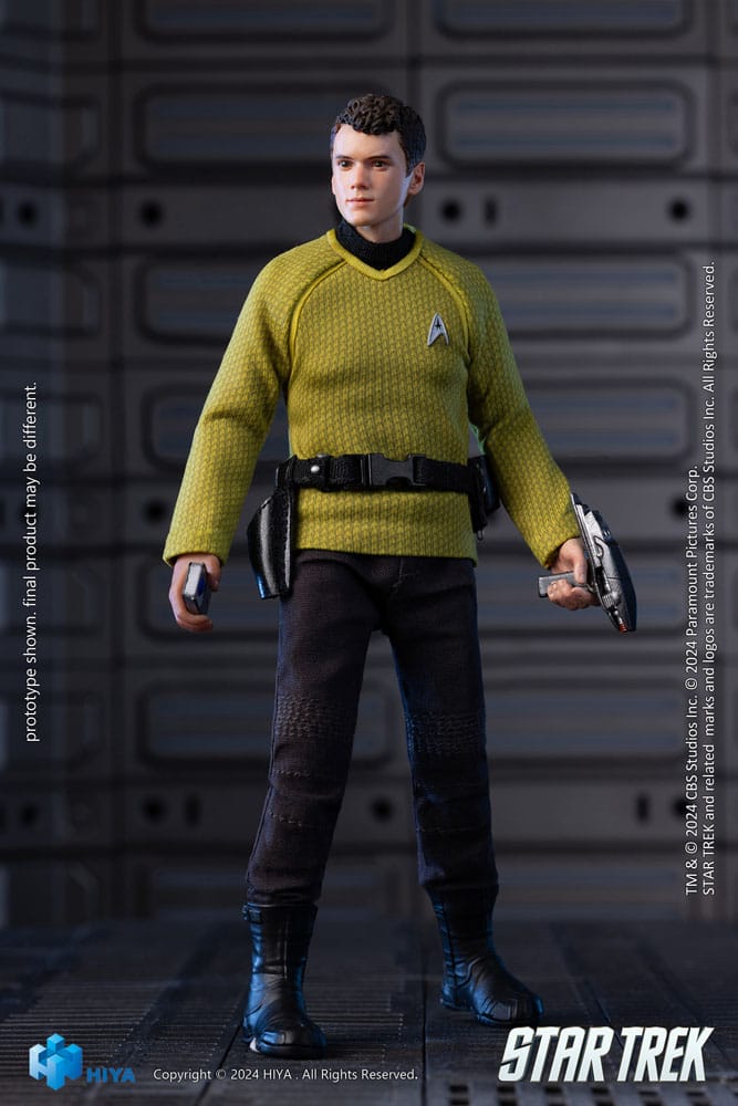 Star Trek 2009 Figura 1/12 Exquisite Super Series Chekov 16 cm