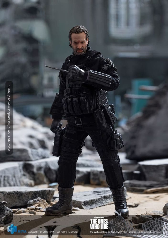 The Walking Dead: The Ones Who Lived Figura 1/12 Exquisite Super Series Rick 16 cm
