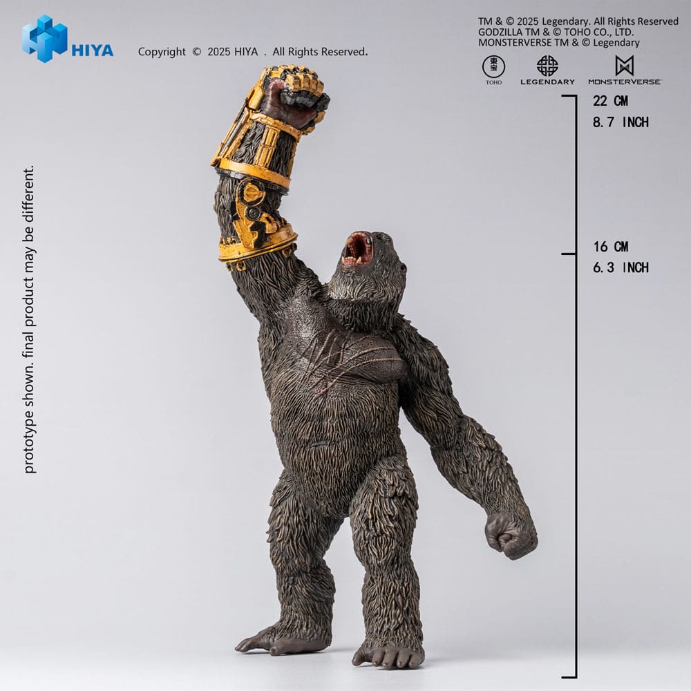 Godzilla x Kong The New Empire Estatua PVC Stylist Series Kong B.E.A.S.T. Glove Version 22 cm - Z POP Toys